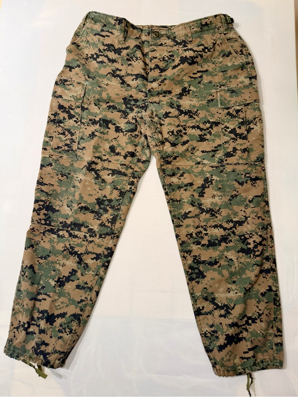 TRU-SPEC Mens Digital Camo Tactical Cargo Pants MARPAT Woodland BDU XL Reg 40x32